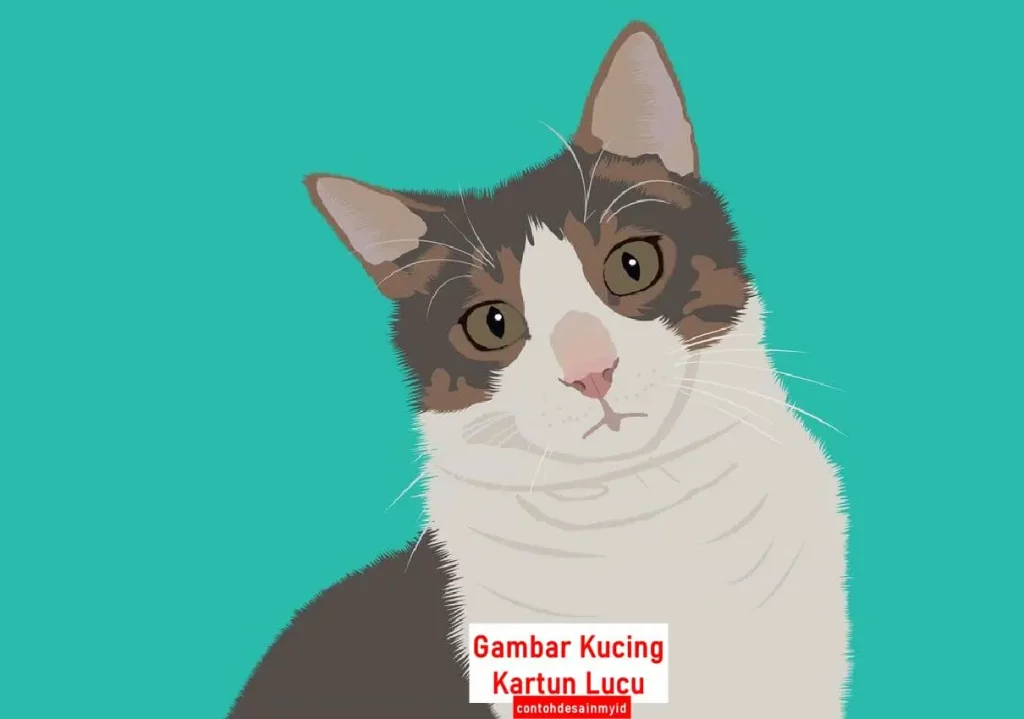Gambar Kucing Kartun Lucu