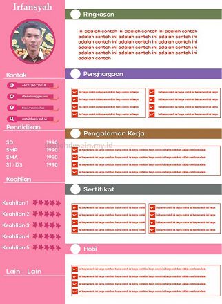 cara membuat resume lamaran pekerjaan