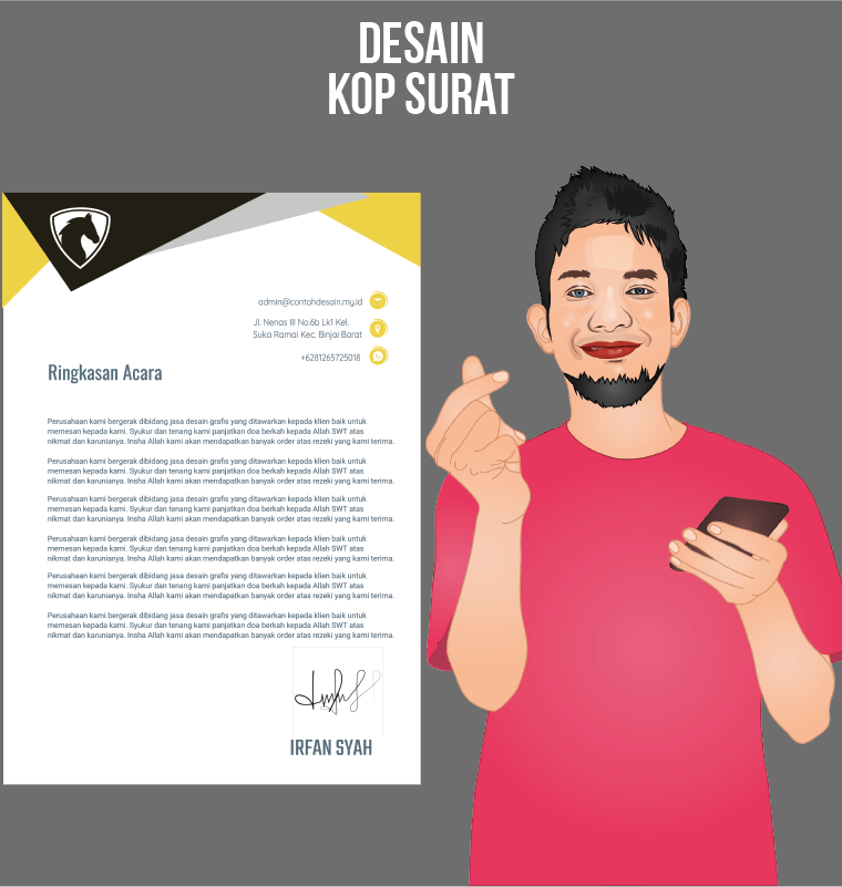 Desain Kop Surat #0004