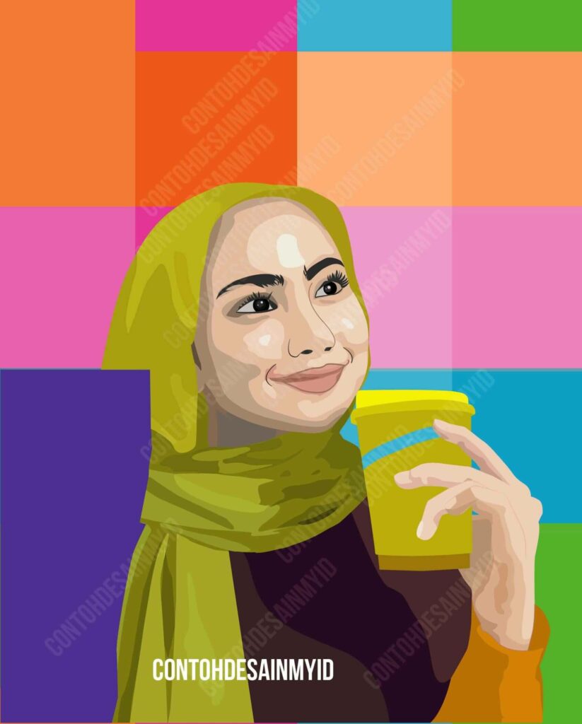 foto hijab muslimah kartun