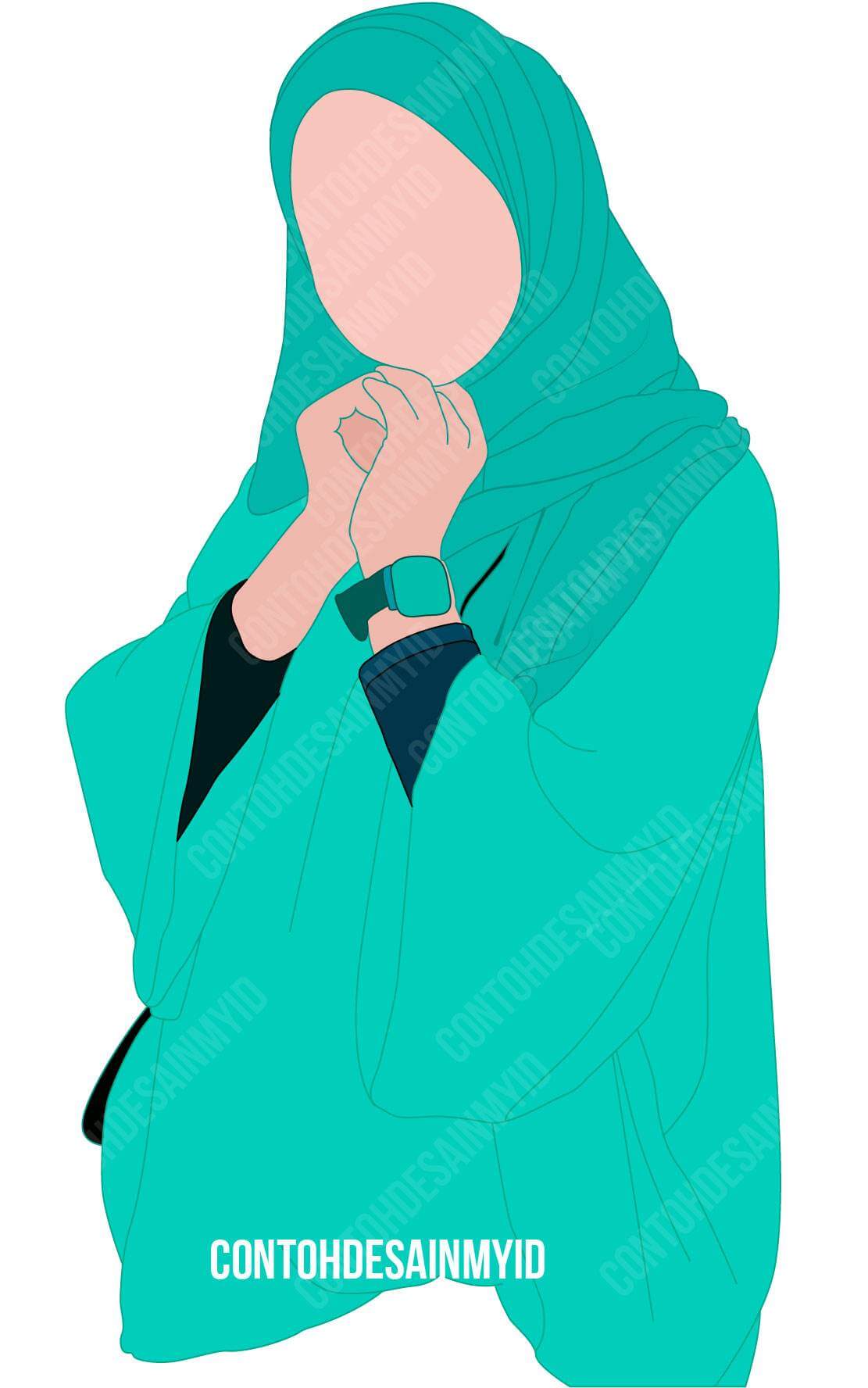 Gambar Kartun Tanpa Wajah