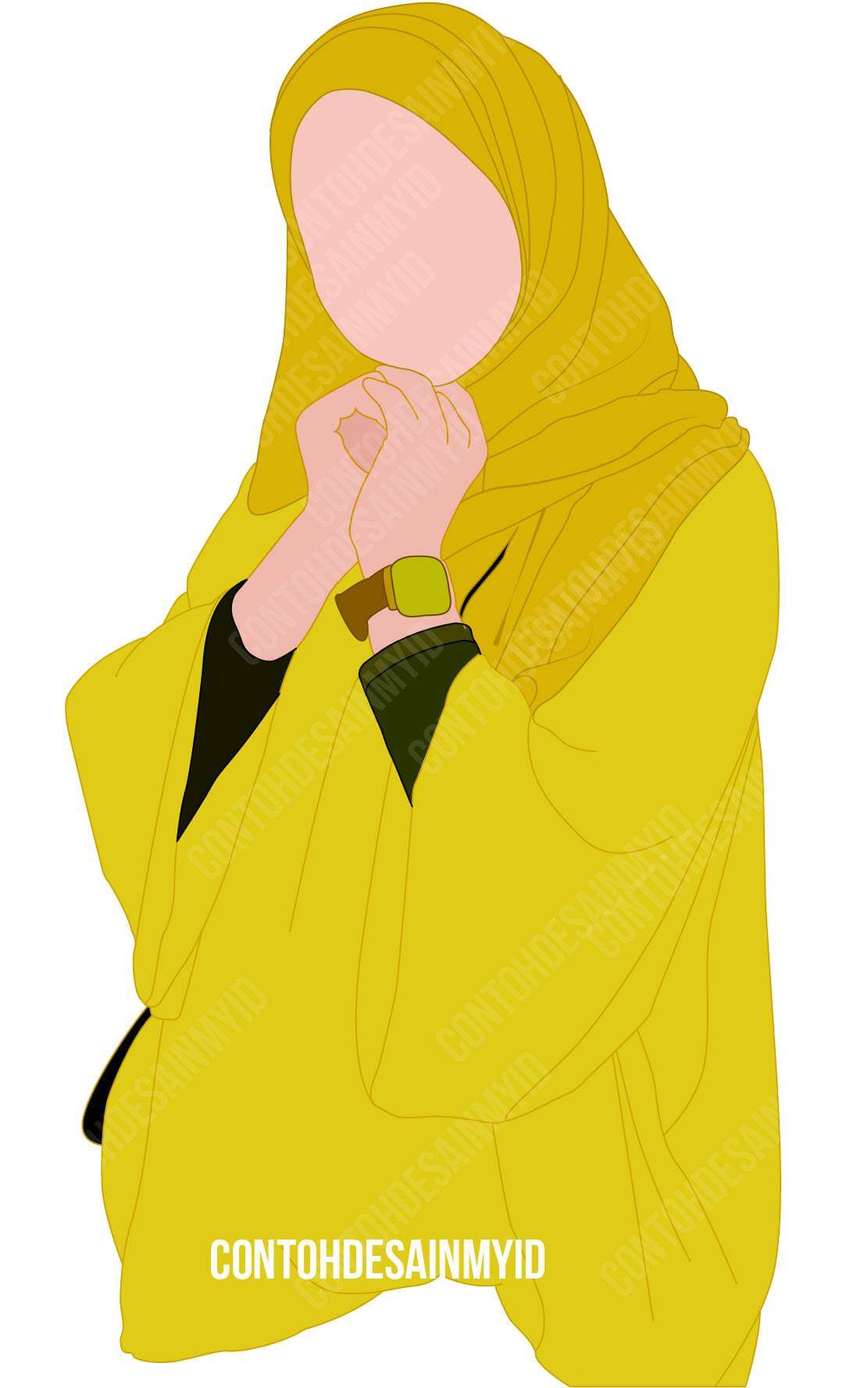 Gambar Kartun Tanpa Wajah