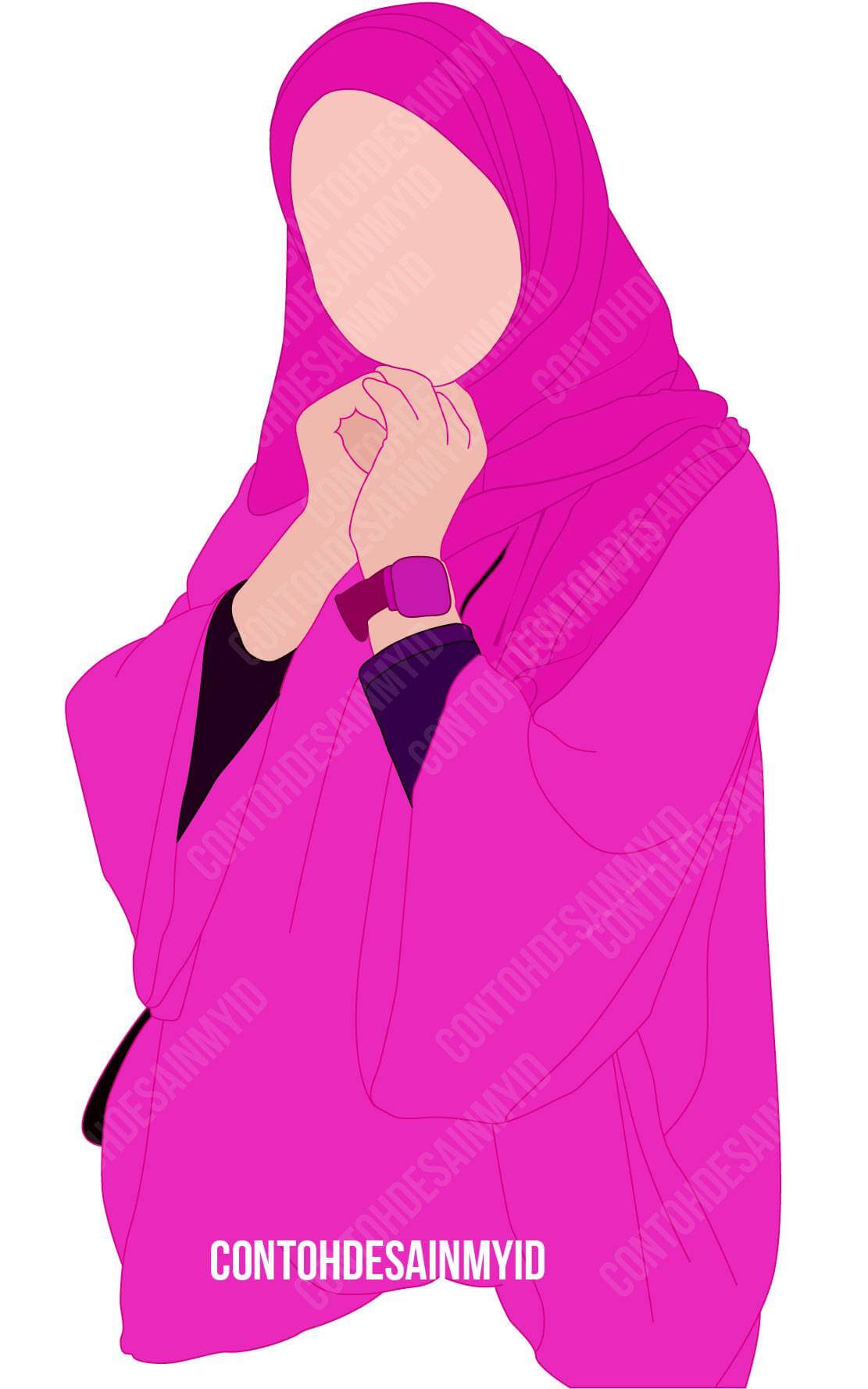 Gambar Kartun Tanpa Wajah