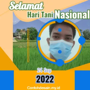 Twibbon Hari Tani Nasional 2022