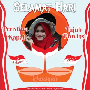 Twibbon Hari Peristiwa Kapal Tujuh Provinsi 2024